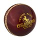 image 2 of Readers Mens Club Leather Cricket Ball - Red - One Size