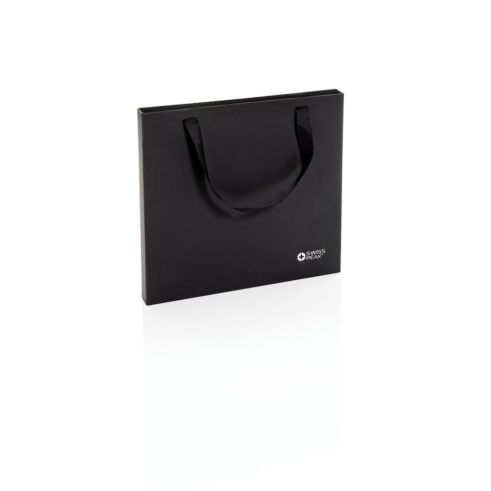 image 1 of Swiss Peak Logo Business Gift Set | Black | Black | One Size | 1