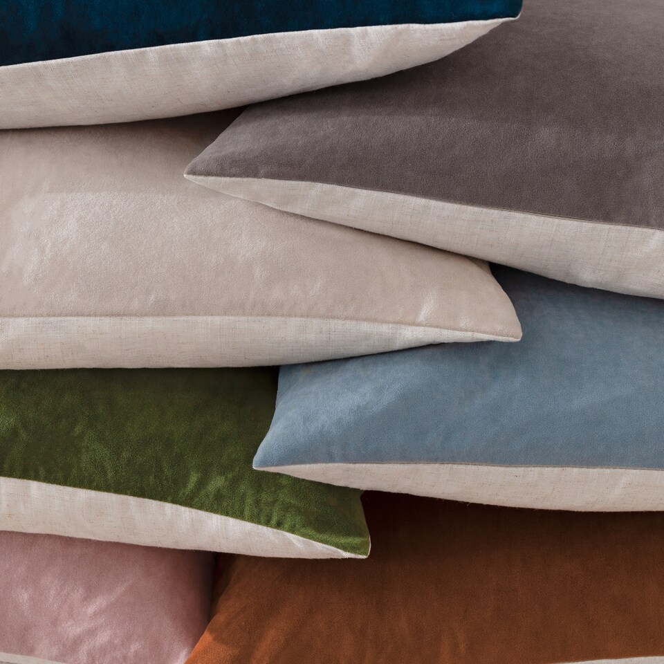 image 1 of Yard Darland Velvet Cushion