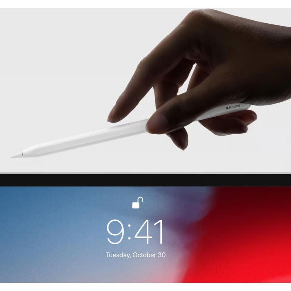 image 1 of Apple Pencil (2nd Generation) - Wireless Magnetic Charging, Pressure and Tilt Sensitive Stylus