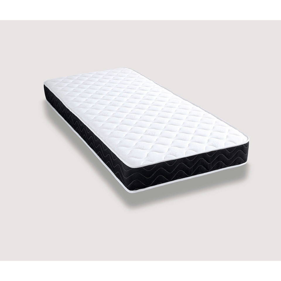 image 1 of Midnight Cooltouch Hybrid Mattress - 18cm Deep, Soft Feel Black | Single