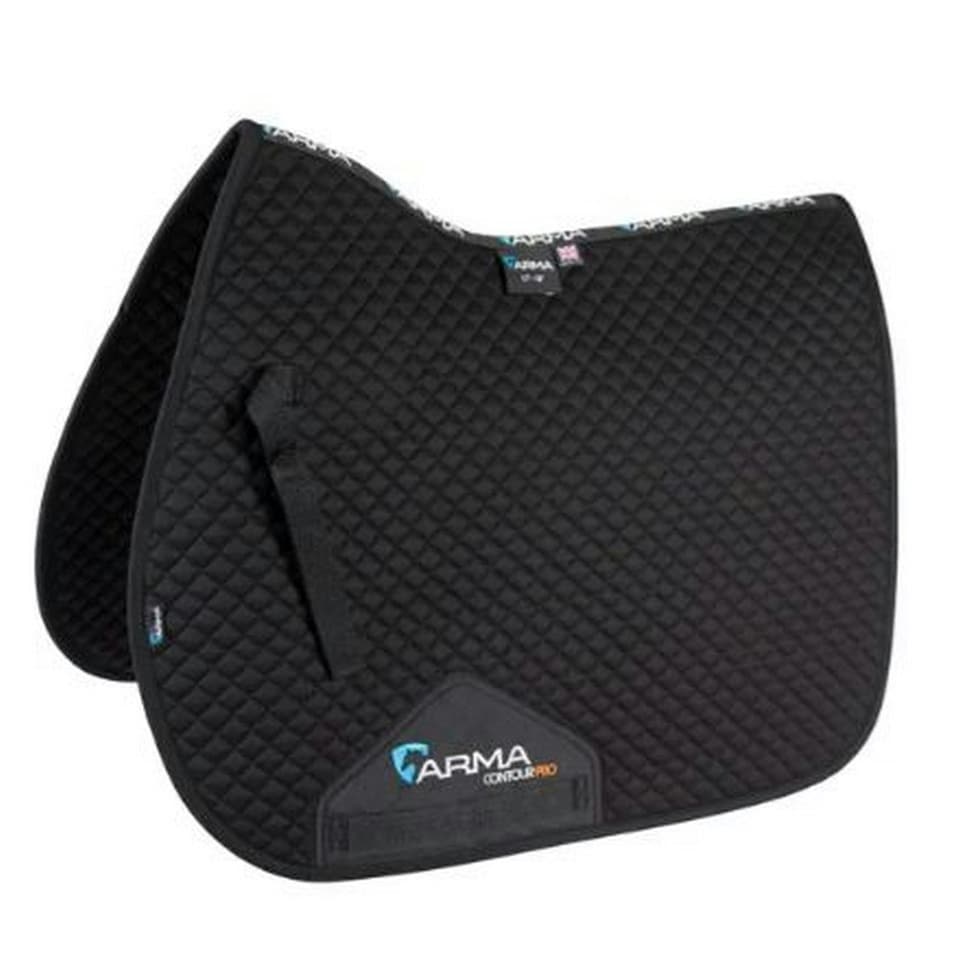 Performance Horse Saddlecloth - Black - 14in - 14in