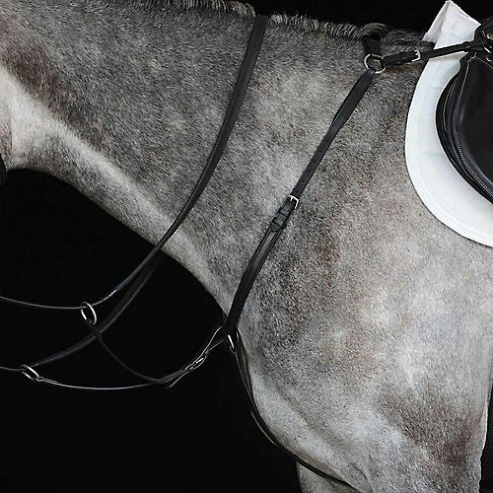 image 1 of Collegiate Hunter Breast Plate IV - Black - Full