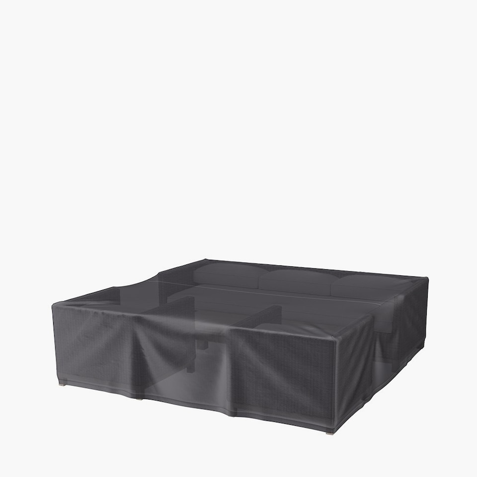 image 1 of Platinum AeroCover Square Garden Set Waterproof and Breathable Ripstop Polyester Cover W300 x D300 x H70 cm