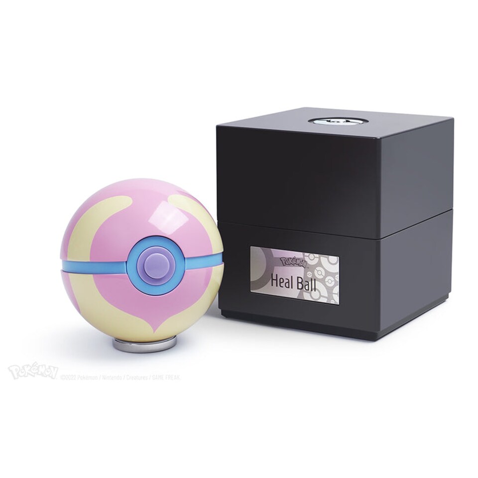 image 1 of Pokémon Die-Cast Heal Ball Replica | Pink