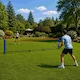 image 3 of Large 5m Adjustable Foldable Badminton Tennis Volleyball Net