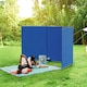 image 2 of Outsunny Camping Windbreak Portable Wind Blocker Privacy Wall, 4.5m x 1.5m