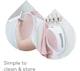 image 6 of Angelcare Baby Bath Support Soft Touch Newborn Infant Comfort Safety Pink Seat