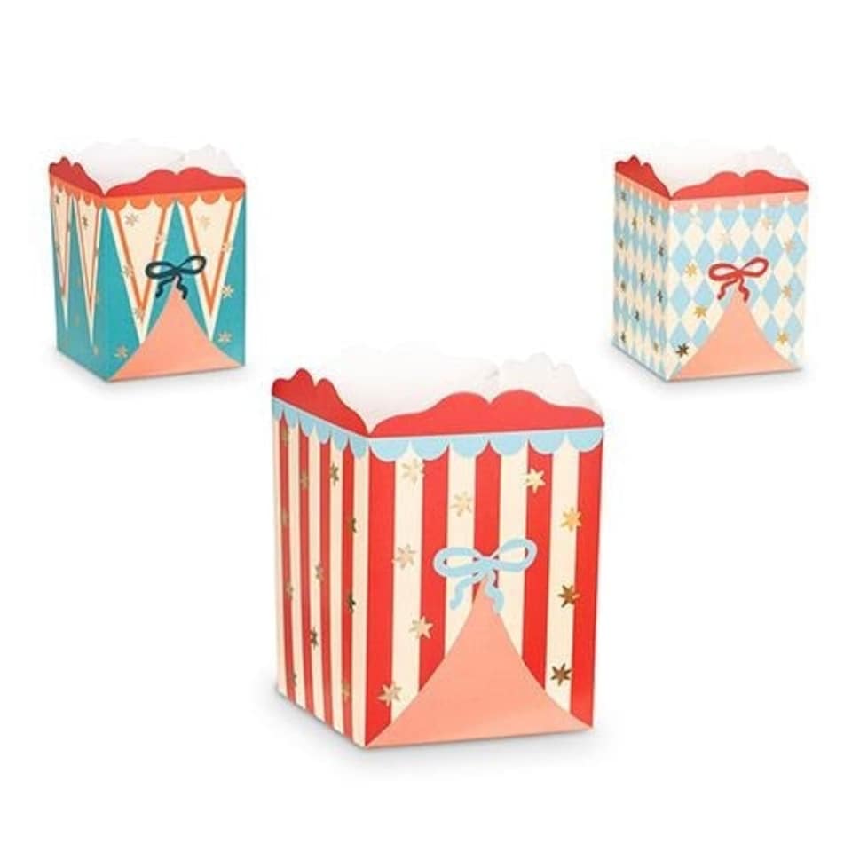 image 1 of Circus Snack Treat Boxes - Pack of 6 | Multi | 6