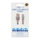 image 3 of FX Nylon Braided USB Data Cable For Type C Smartphone Devices, Space Grey