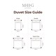 image 9 of MHG Living 10.5 Tog All Season 100% Cotton Duvet|White|Single