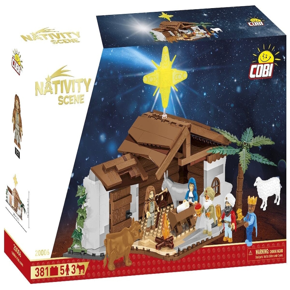 image 1 of Nativity Scene brick model - COBI 20006 - 370 bricks