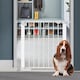 image 2 of Bettacare SafeStep Dog Gate, White, 68cm - 75cm, Extra Low Walkthrough, Pressure Fit Safety Gate, Pet Gate for Stairs and Doors