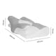 image 3 of Lavio Orthopedic Neck Pillow Memory Foam Cervical Support Pillow for Pain Relief