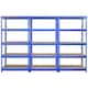 image 3 of 10 x Q-Rax 90 x 50 x 180cm Blue Blue