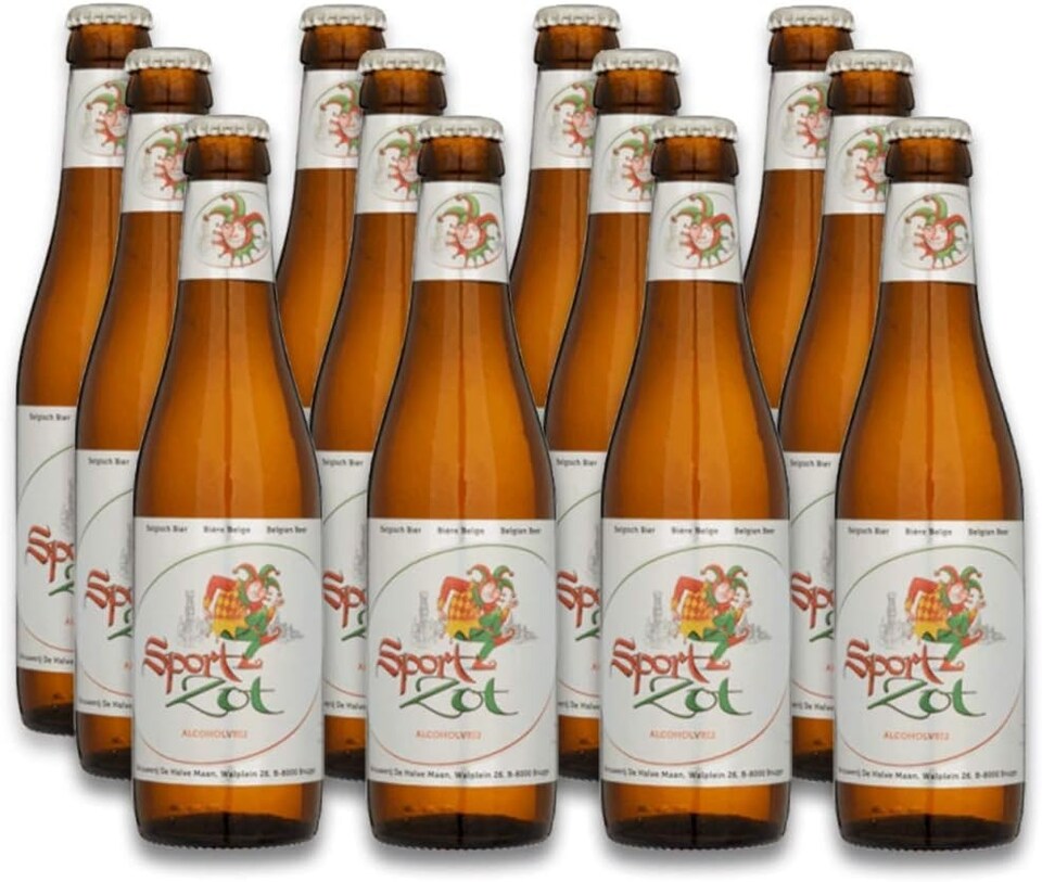 Brugse Zot Sport 0% Alcohol Free Belgian Lager 12 x 330ml