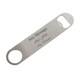 image 1 of Personalised Engraved Large Steel Bar Blade Bottle Opener for Friend