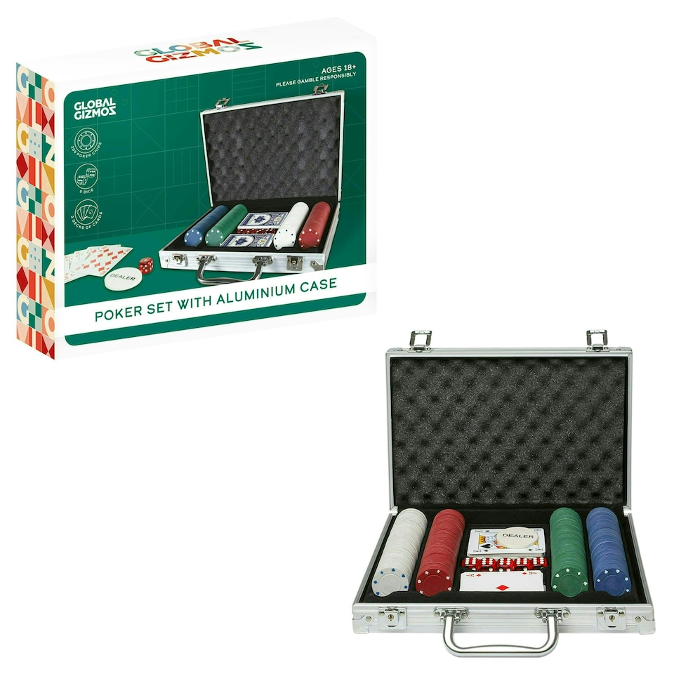image 1 of 200pc Poker Set In Aluminium Case