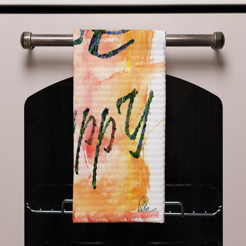 image 1 of Be Happy (Kitchen Towel)