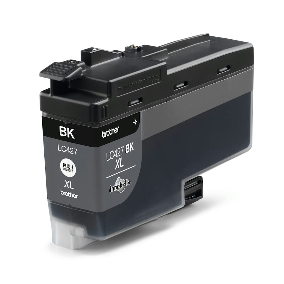 image 1 of BROTHER LC-427XLBK Inkjet Cartridge, Black, Single Pack, High Yield, Includes 1 x Inkjet Cartridge, Genuine Supplies