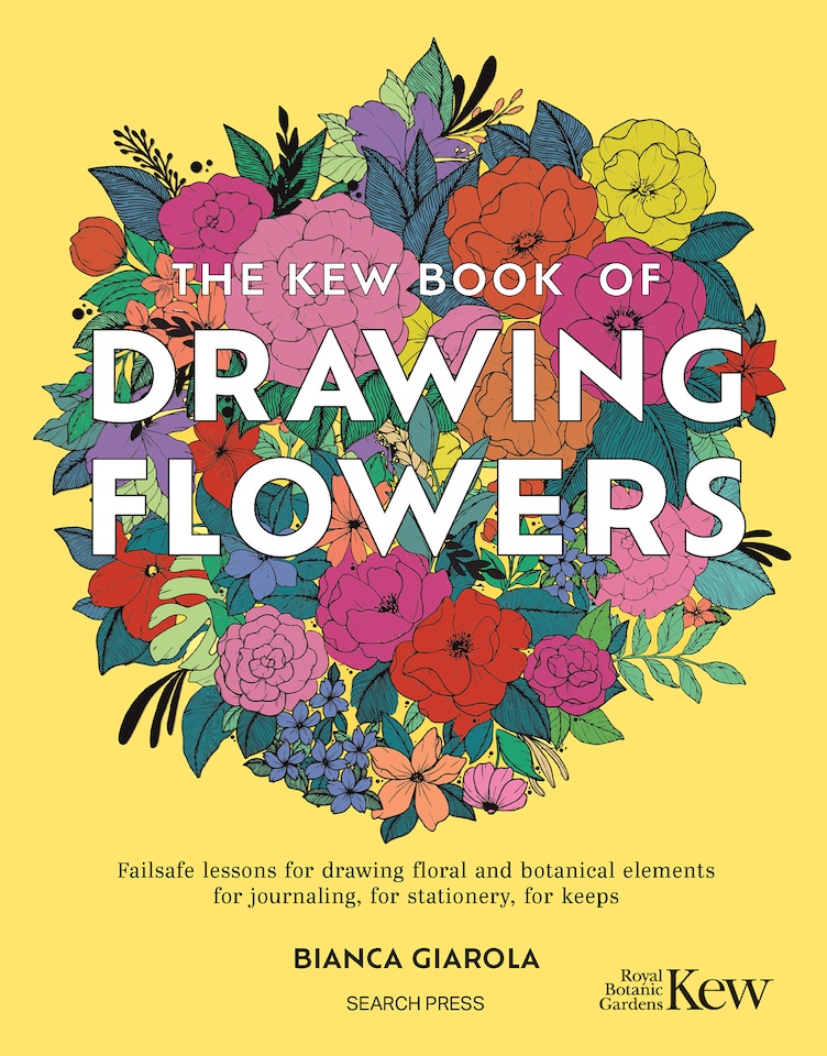 image 1 of The Kew Book of Drawing Flowers