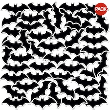 Batman Deluxe Stickers (Pack of 50) - Multicoloured - One Size