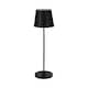 image 2 of EGLO Cabozo LED Portable Outdoor Table Lamp Black | Black