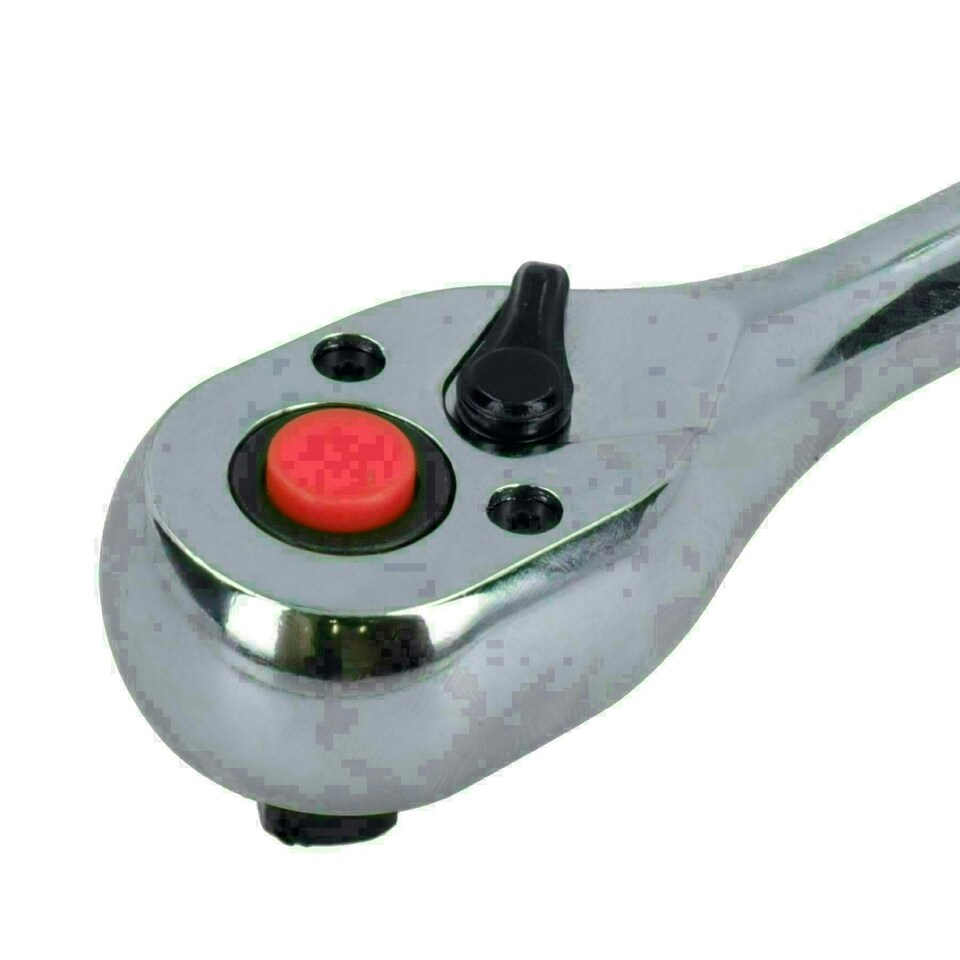 image 1 of 3/8in. Drive Ratchet with Straight Handle 90 Teeth Quick Release Reversible