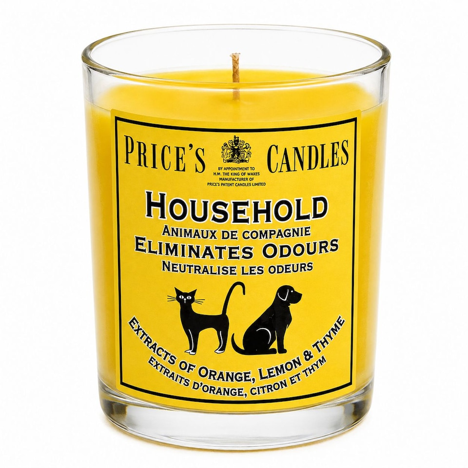 image 1 of Price's Candles Household Candle (Pack of 3)