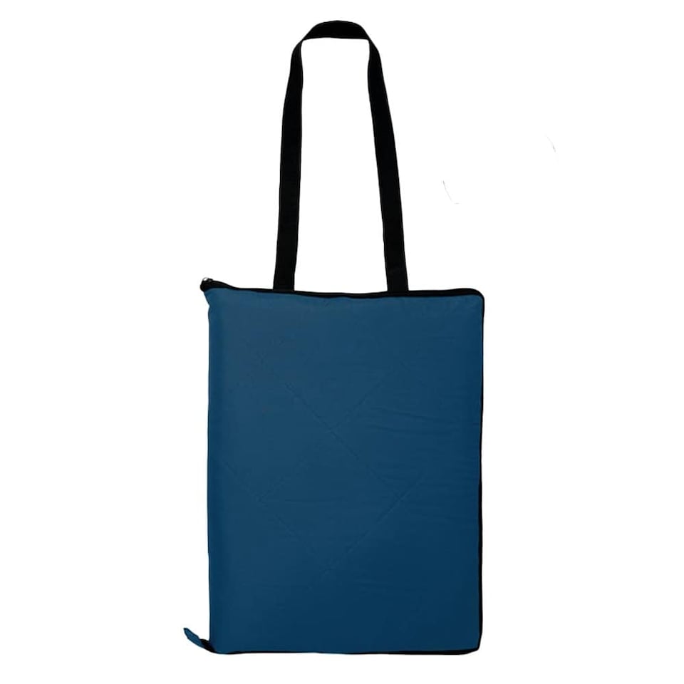 MidOcean Pacam Foldable Picnic Blanket - Blue - 180cm x 150cm | Black | 180cm x 150cm