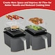 image 3 of SPARES2GO Grill Shelf Racks Compatible with Instant Vortex Plus 7.6L Air Fryer (+ 4 Skewers)