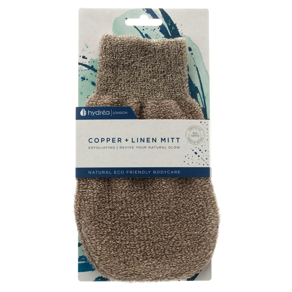 image 1 of Hydréa London Copper + Linen Spa Mitt