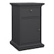 image 1 of Paris Nightstand 1 Door + 1 Drawer in Matt Grey