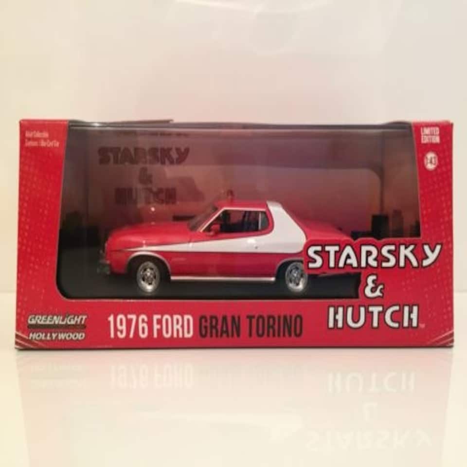 image 1 of Starsky & Hutch 1976 Ford Gran Torino Greenlight 86442 1:43 Scale