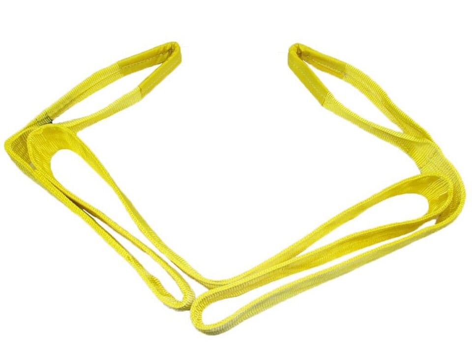 Duplex Web Sling 3 Ton 12 Metre (3T 12M 90MM Yellow Strap Hoist Lifting 3000KG)