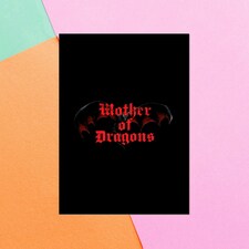 Mother Of Dragons Greetings Card