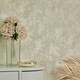 image 1 of Concrete Couture Wallpaper in Warm Neutral and Gold Multi