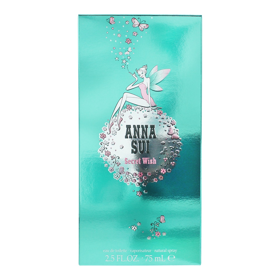 image 1 of Anna Sui Secret Wish Eau de Toilette 75ml Spray for Her