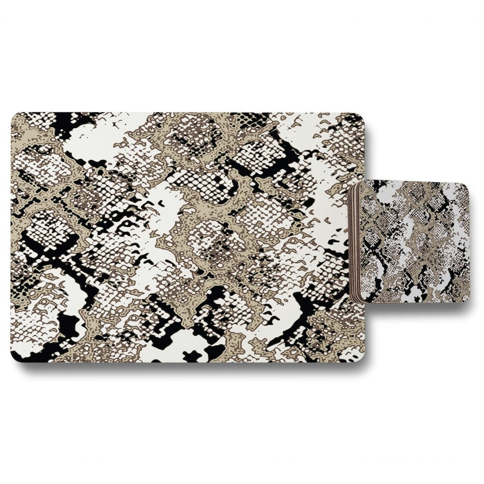 Grunge Pattern (Placemat & Coaster Set)