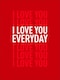 image 2 of I Love You Everyday Valentine's Day Card