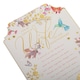 image 3 of Pink Traditional Floral Design with Heartfelt Verse Wife Anniversary Card
