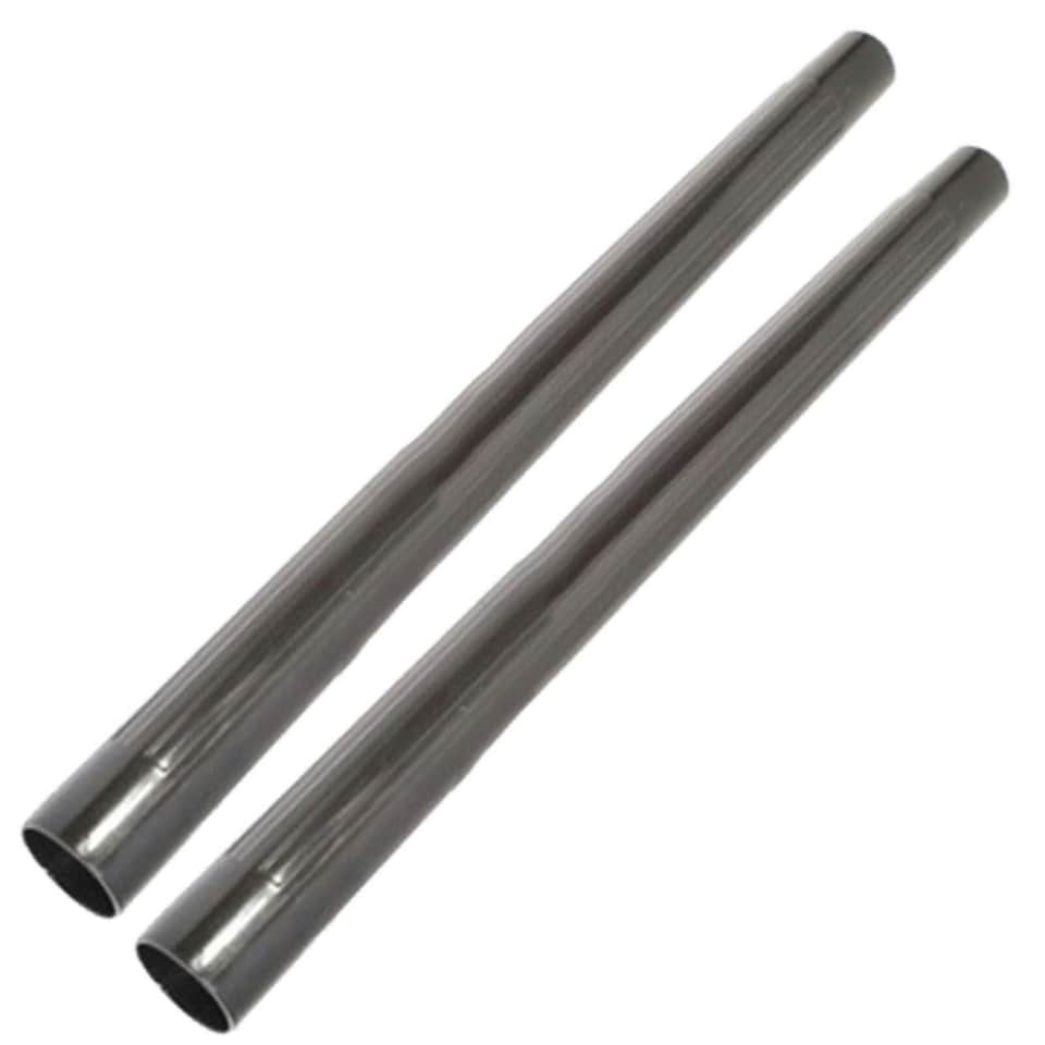 image 1 of SPARES2GO Extension Rod Wand Pipe Tube Compatible with Titan 16L 20L 30L 40L Vacuum Cleaner (Pack of 2, 35mm) Black