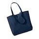 image 2 of Westford Mill Organic Cotton Shopper Bag - Navy - One Size Blue