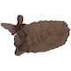 image 3 of Fairy / Pixie Bird Bath Cast Iron Feeder Standing Ornament Garden Feature Statue