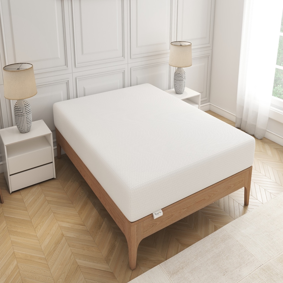 image 1 of 25CM MEMORY FOAM MATTRESS ORTHOPAEDIC BACK CARE MEDIUM FIRM 3FT 4FT DOUBLE 5FT 6FT SIZES