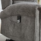 image 6 of Belvoir Grey Fabric Dual Motor Mobility Rise Recliner Chair | Grey | Grey | One Size