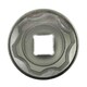 image 2 of 30mm 1/2" Dr Socket Super Lock Metric Shallow CRV Knurl Grip 6 Point TE785
