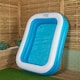 image 3 of 2m x 1.5m Jumbo Rectangular Inflatable Family Paddling Pool