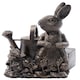 image 2 of Beatrix Potter Plant Pot Feet Antique Bronze Set 5 | Brown