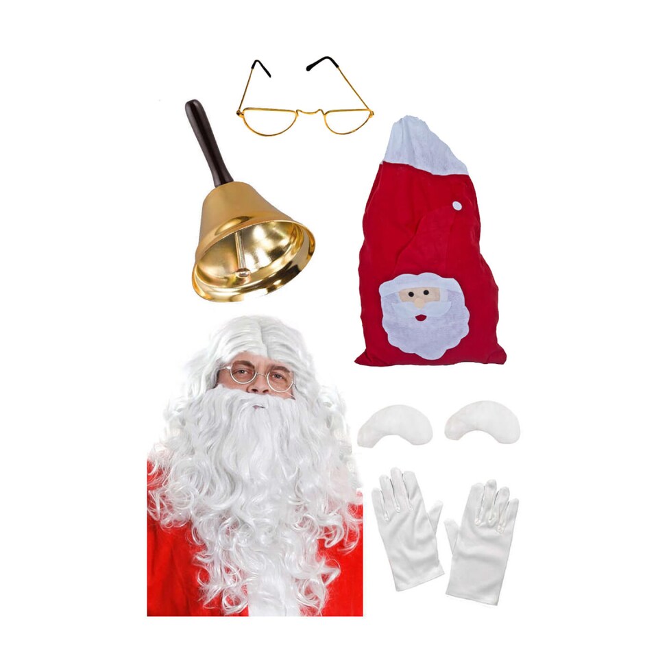 Deluxe Santa Accessory Set | Multi | One Size